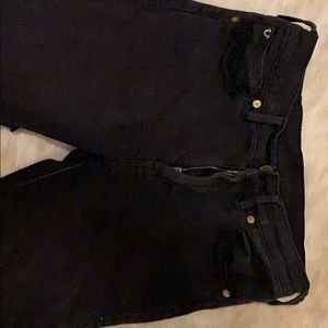 Black jeans w hole in back